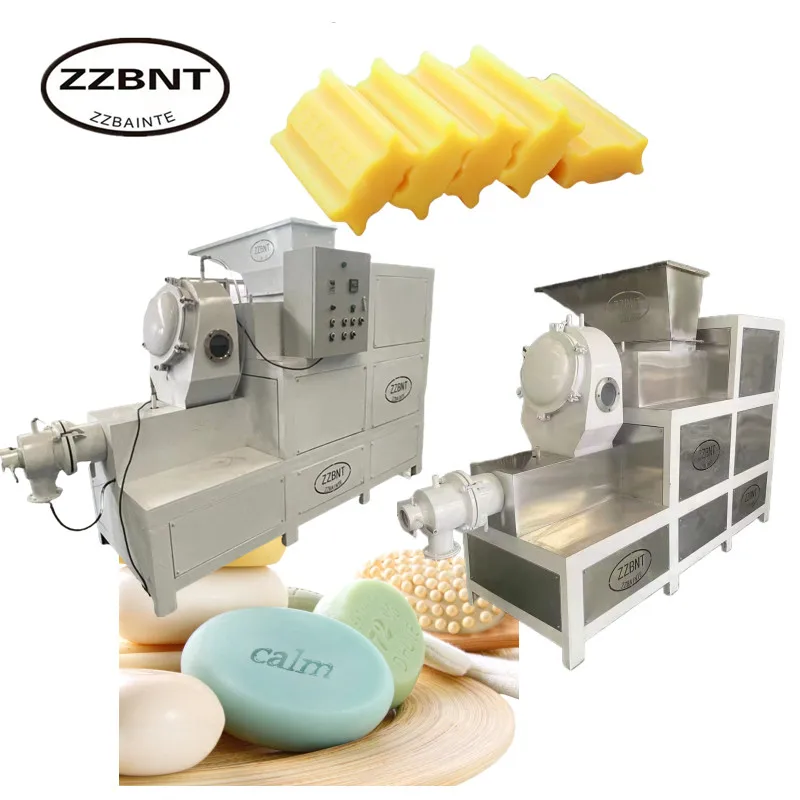 ZZBNT Chemical Equipment Small Beauty Soap Making Line Shampoo Tank Soap Mixer/Plodder Production Line Soap Making Machine