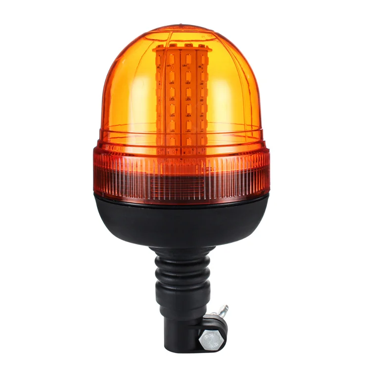 60 LED 5730 Car LED Rotating Flashing Amber Beacon Flexible Warning Light 12V/24V