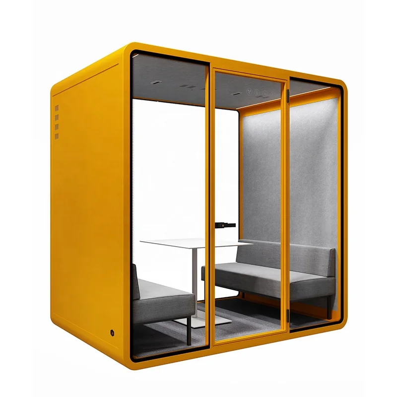 Manufacturers office meeting booth music recording soundproof phone booth for office