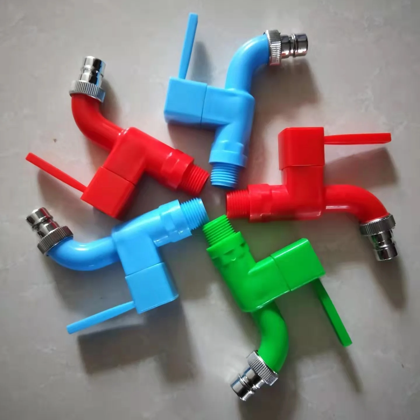 LJ-340 Factory Supply high quality plastic PVC hose cock/hose bibcock/bib tap basin faucet