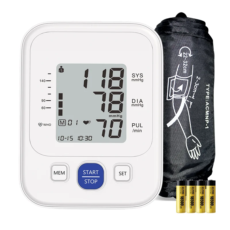 High quality cheap price wholesale upper arm bp monitor bluetooth blood pressure monitor mobile sphygmomanometer digital
