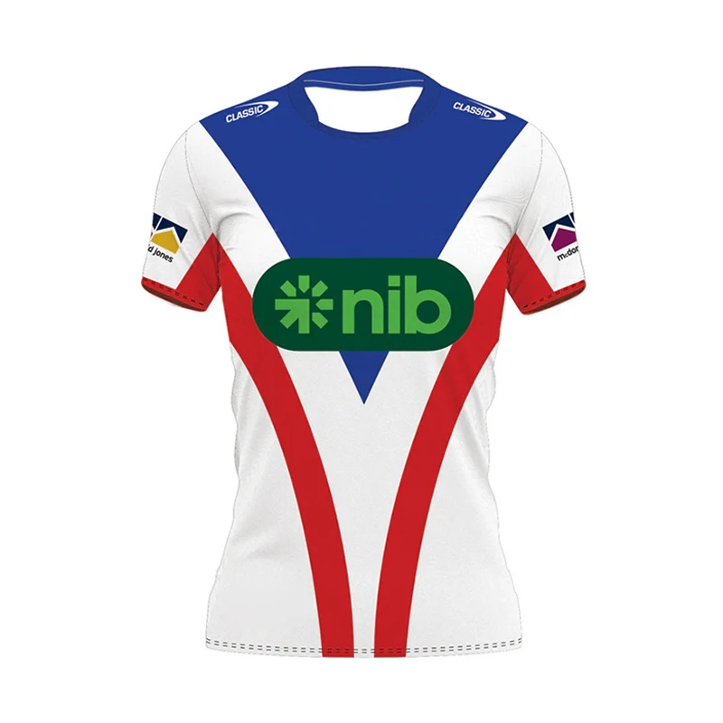 Индивидуальный бесплатный дизайн полиэстер Nrl Регби футбольная команда футбольные футболки Лиги 2024 Brisbane Broncos