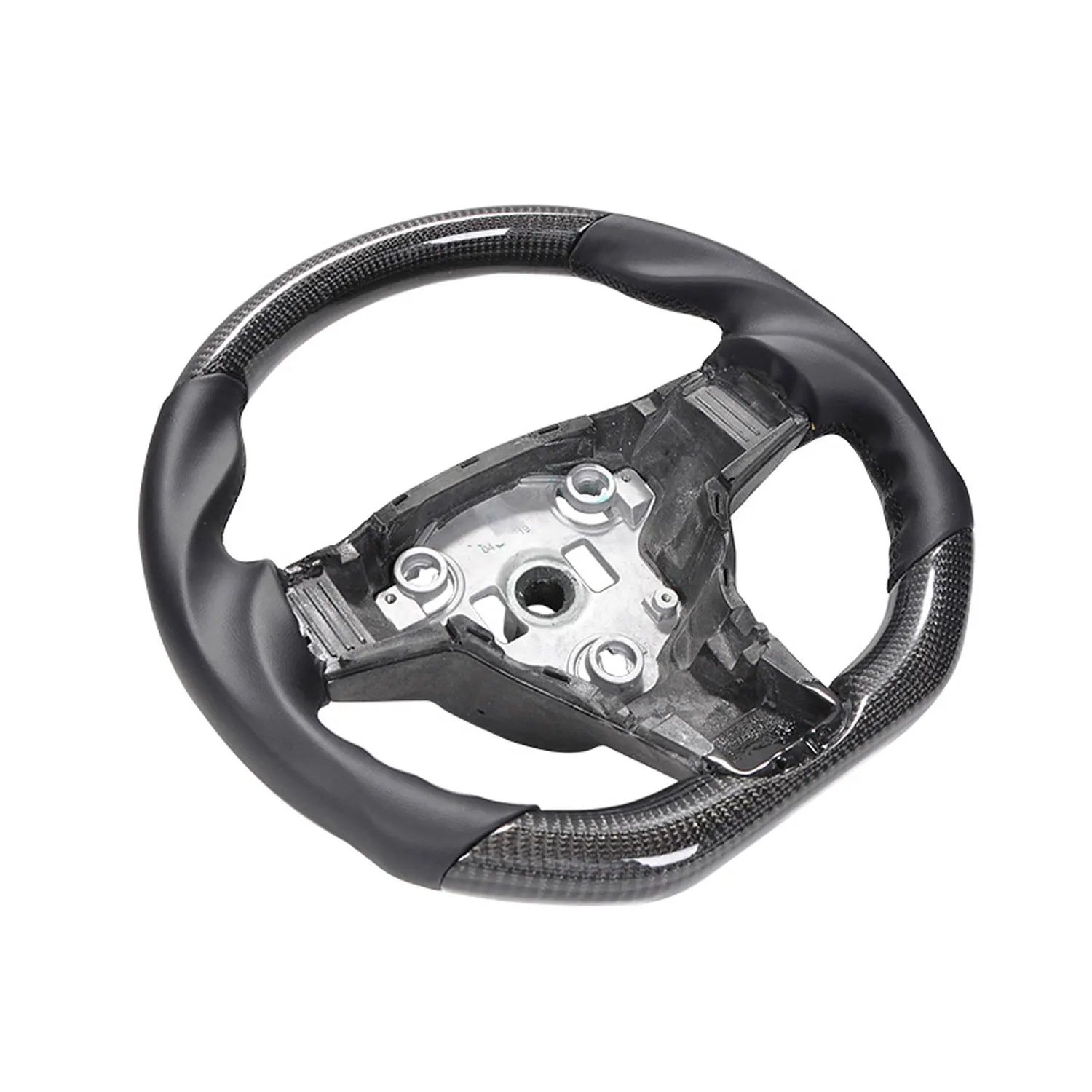 Carbon Fiber Steering Wheel For Tesla Model 3 Model Y Car Steering Wheel