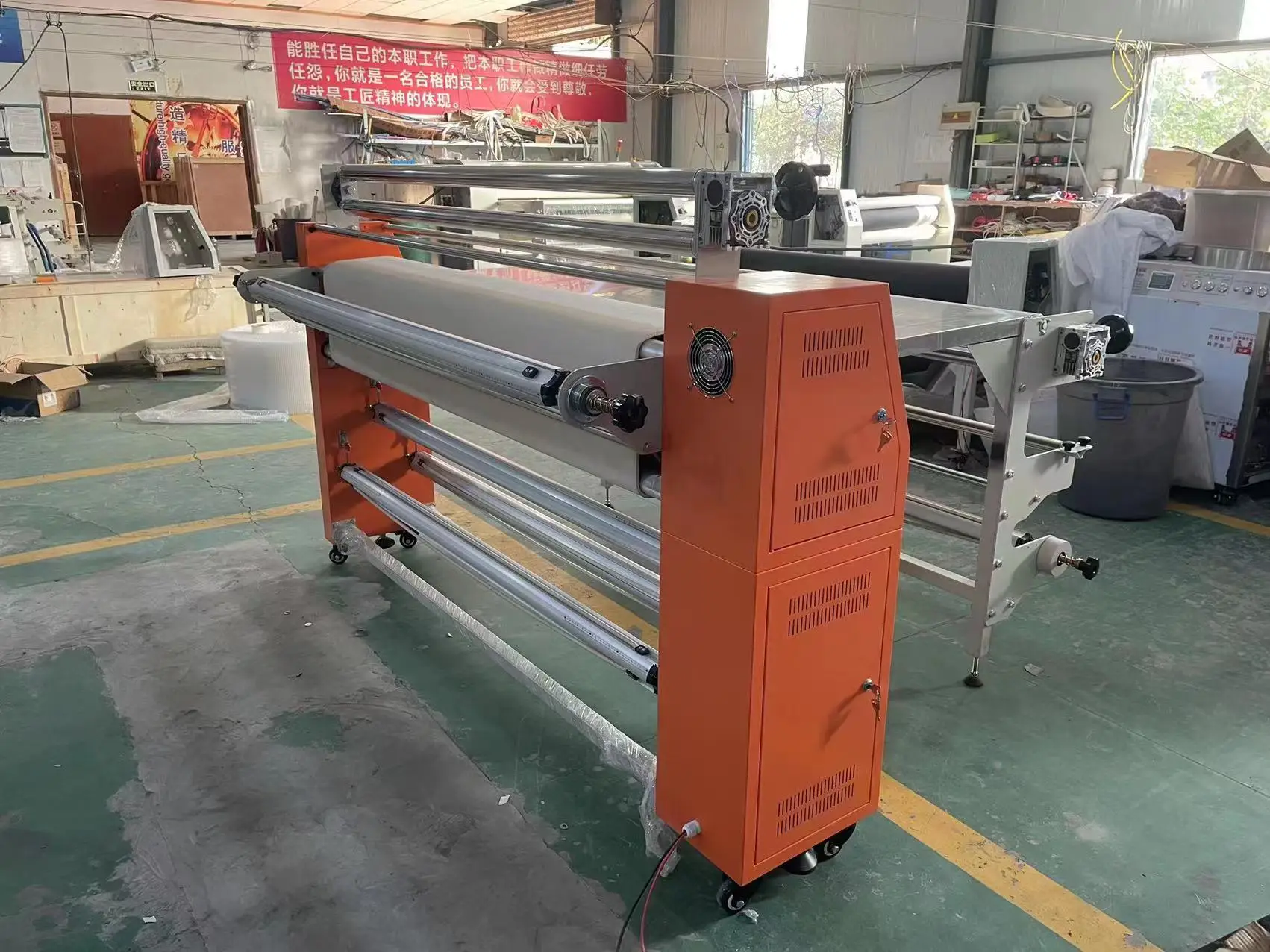 Electricity Heating Pour Sublimer En Rouleau Rodillo Transferencia Thermal Roller Heat Press Machine