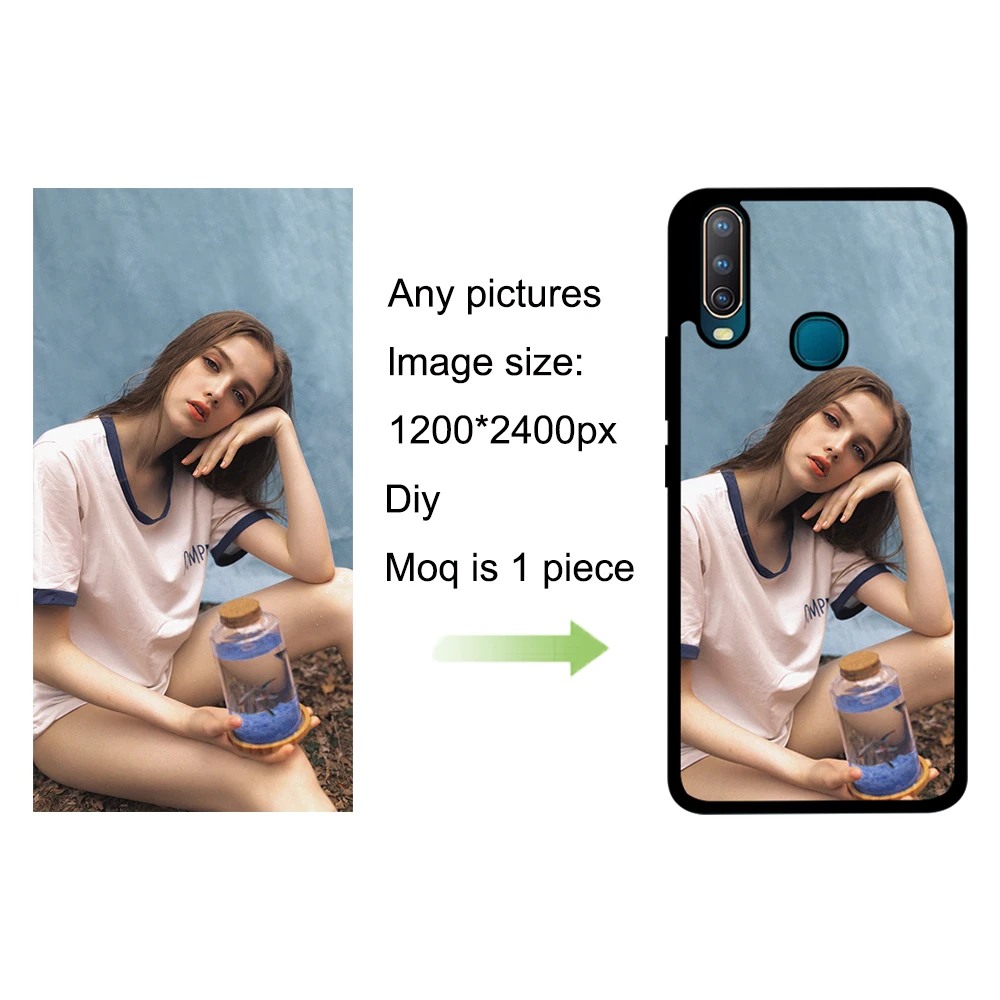  Переработанный чехол для телефона индивидуальный с фото на заказ vivo Y17/Y3 2D сублимационный поддержка дропшиппинга