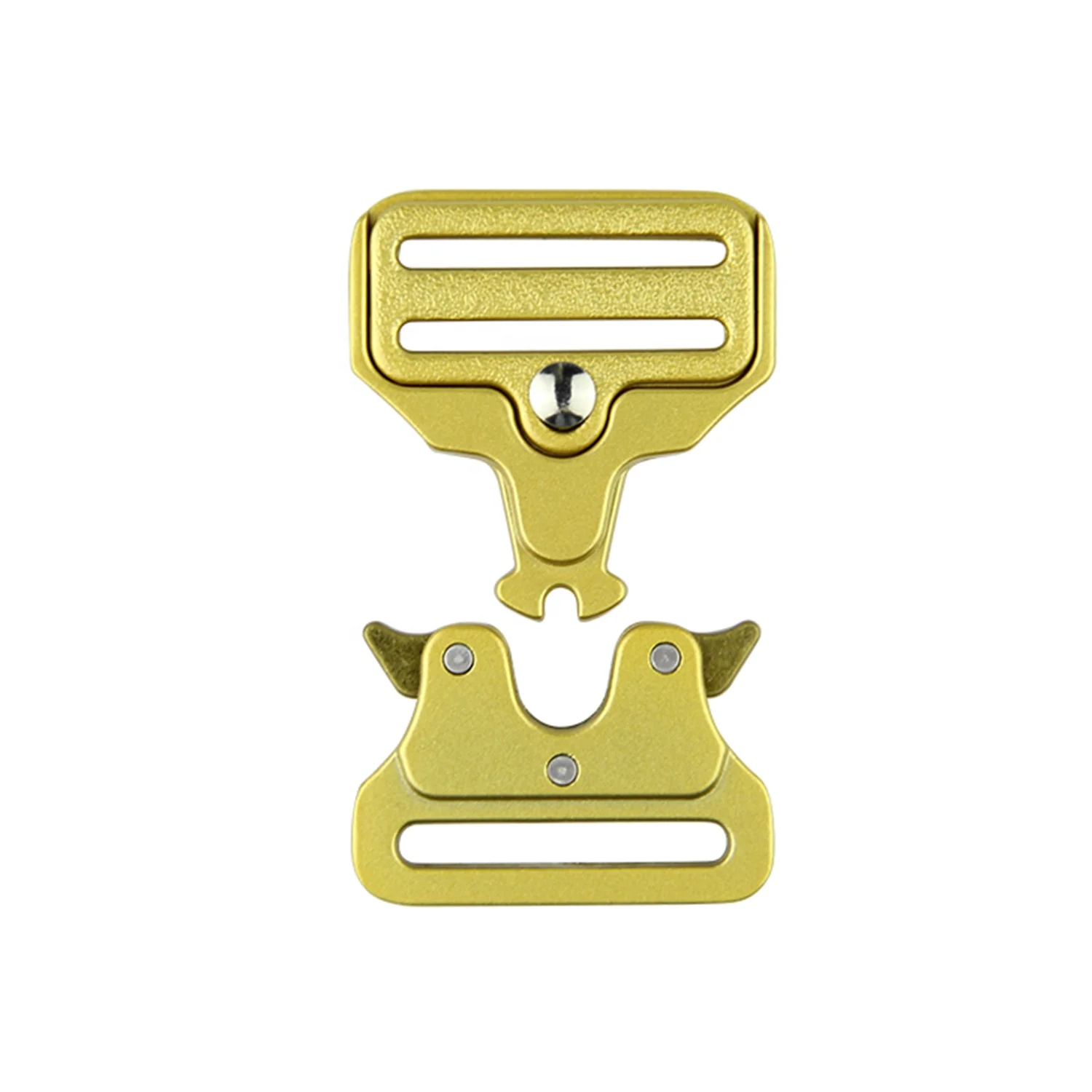 Baked enamel colorMetal Buckle Tactical Belt Heavy-Duty  39MM Cobra Quick Release Buckle for Buckle Replacement