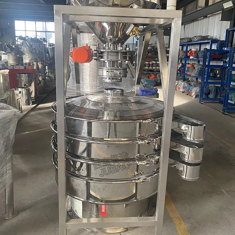 Машина для разделения крахмала пшеничной кукурузы вращающаяся виброситовая машина