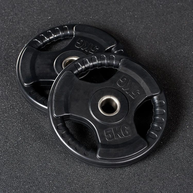 wholesale custom gym rubber coated weight lifting plates 10kg 20kg lbs 30mm 50mm hole