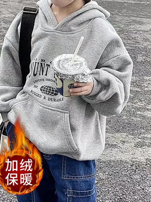 wholesale manufacture cotton new arrival winter kids hoodie for 3-13 years