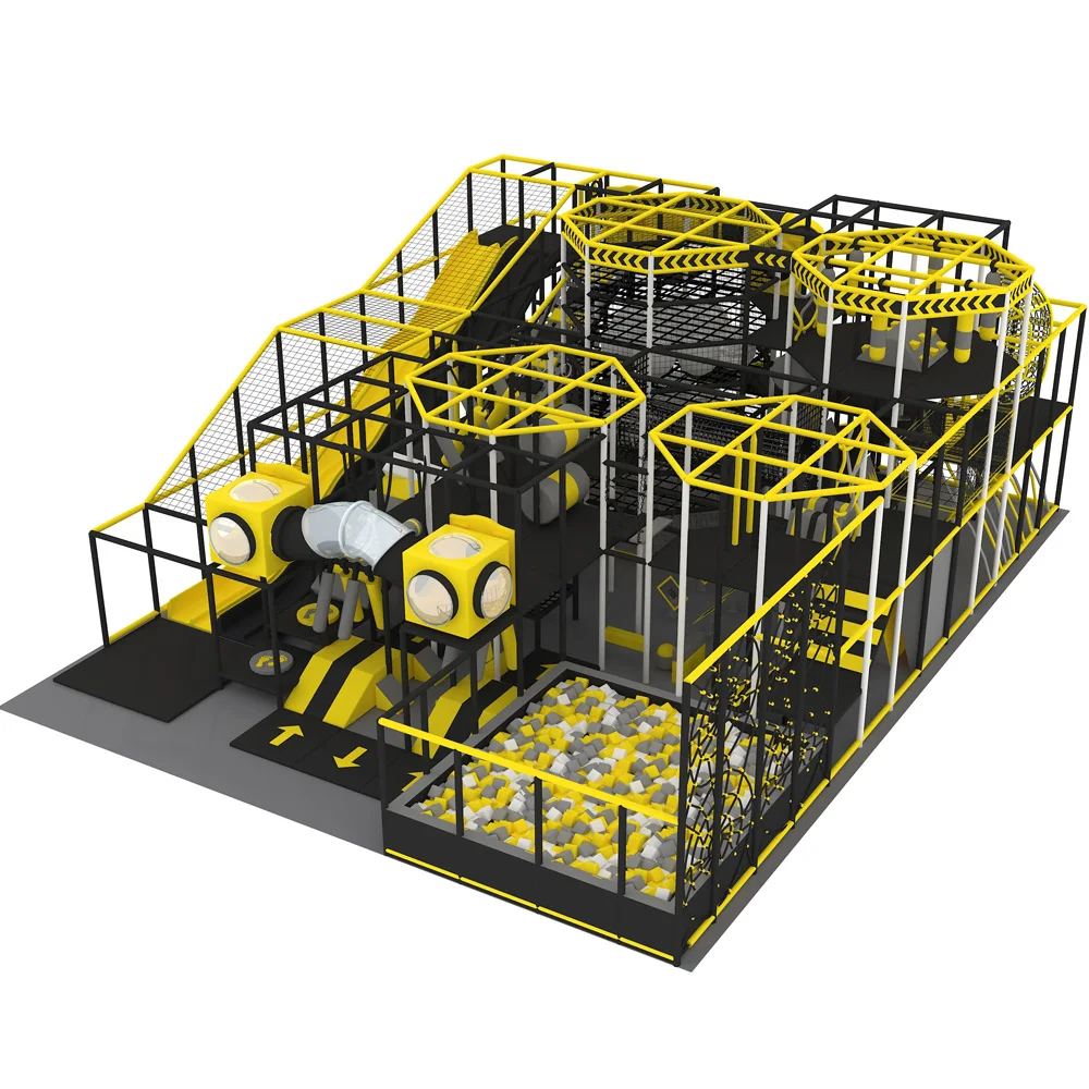 Topkidsplay indoor ninja obstacle course for kids