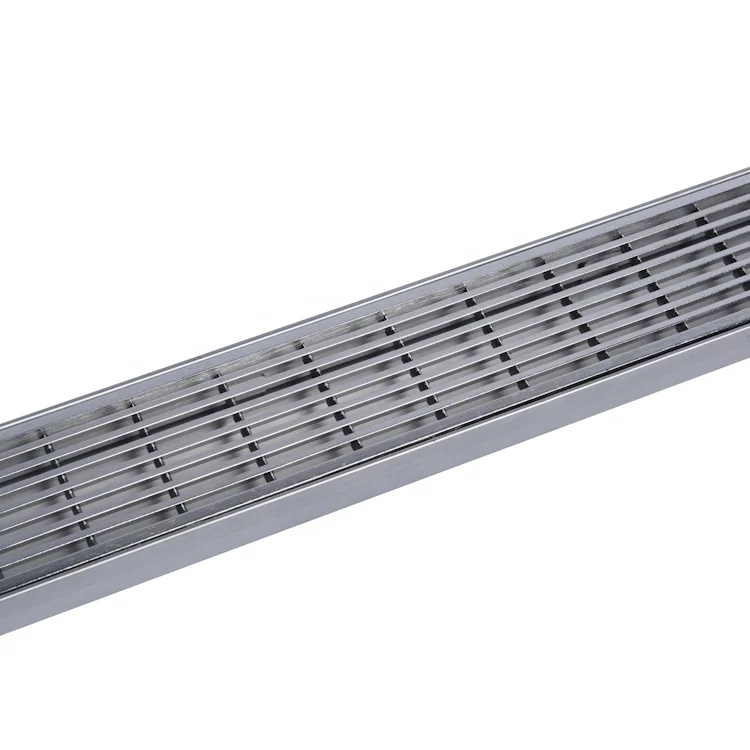 2022 China ISO 14001 factory custom grating cover stainless steel trench drain