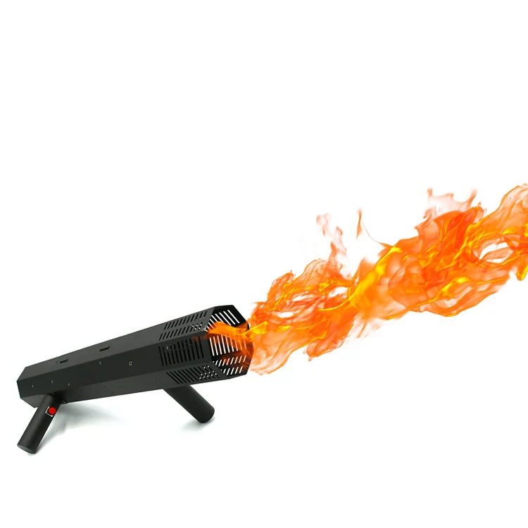 Handheld fire gun flamethrower projector stage firing machine for stage fx disco nightclub party show wedding