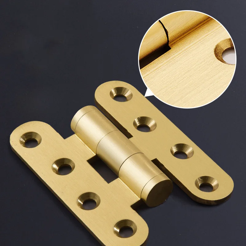 Brass 6 Ball Bearing Hinge Wooden And Metal Door Frames Gold Hinge