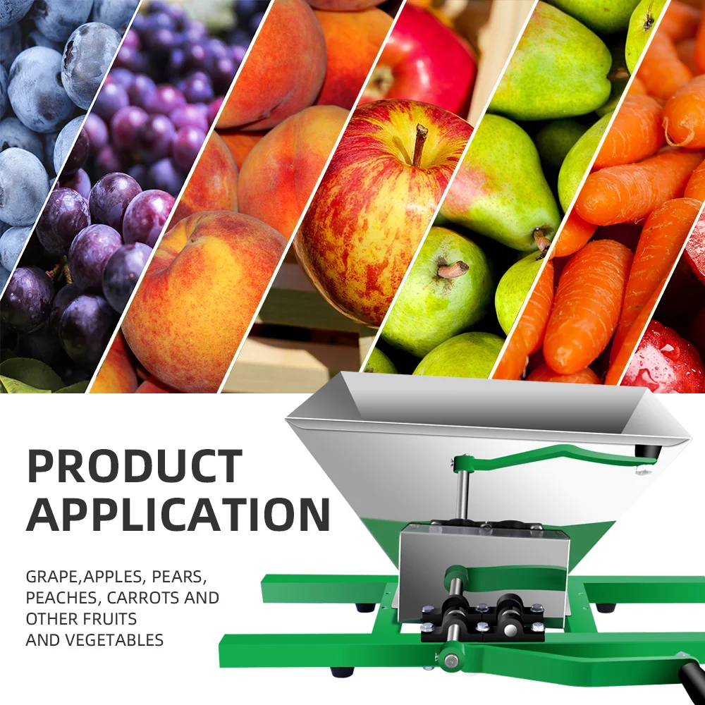 Stainless Steel Hydropress Grape Press juicer machine Manual home use