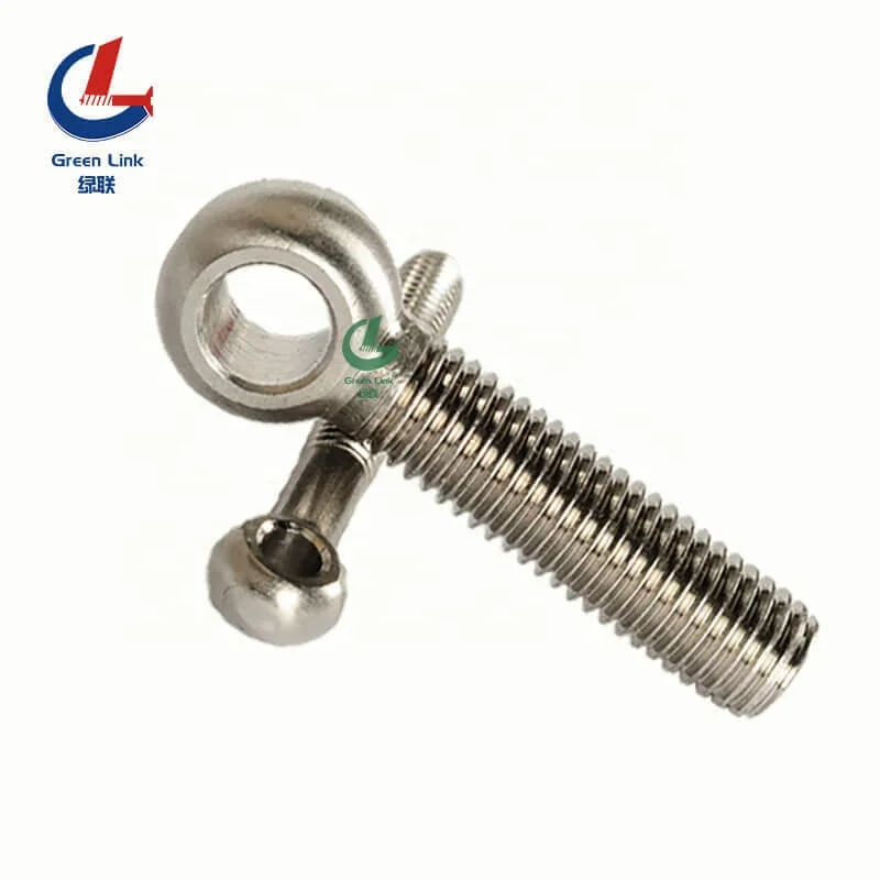 
Din 444 Eye Bolt Stainless Eye Bolt Ss304 Ss316 M3 M5 M6 M8 M10 M12 M16 Bolt Eye Supplier 