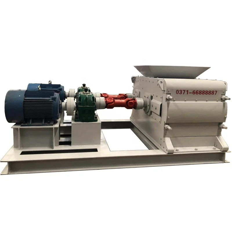 Bailing brand bentonite breaking machine roller crusher