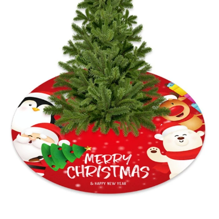 2024 Hot Sale Christmas Tree Skirt Tree Blanket 48 inch Christmas Festive Decor Create Atmosphere Christmas Tree Skirt