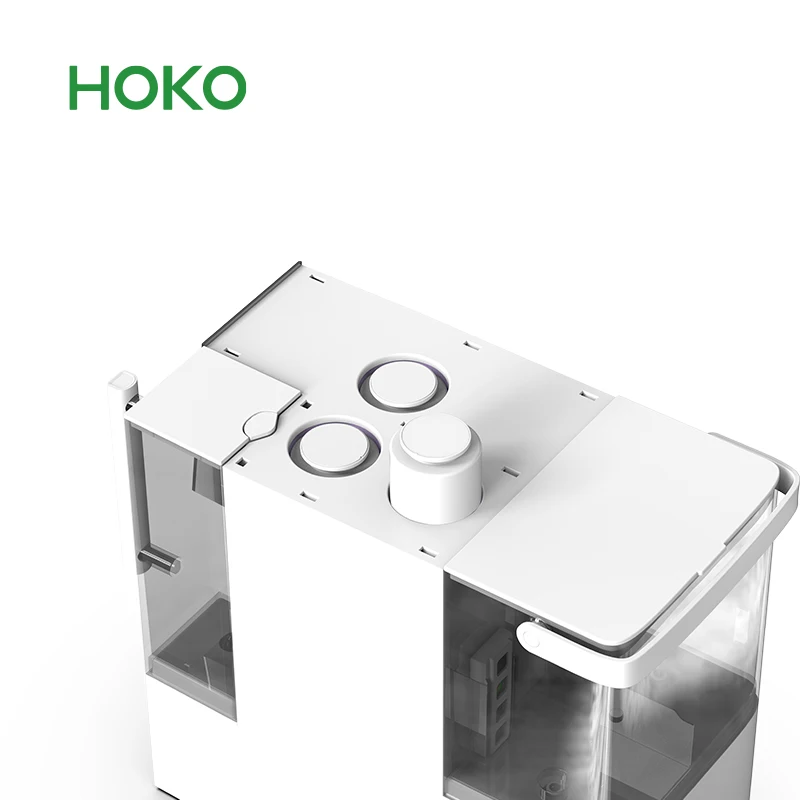 Double Water Tank Desktop Integrated Reverse Osmosis Purifier with Ice Hydrogen Function Hotel Use Powered