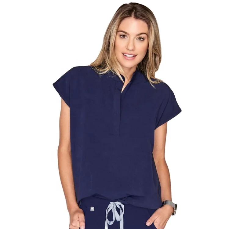 
Custom Doctor Uniforms Medical Nursing Scrubs Uniform With Print Logo 