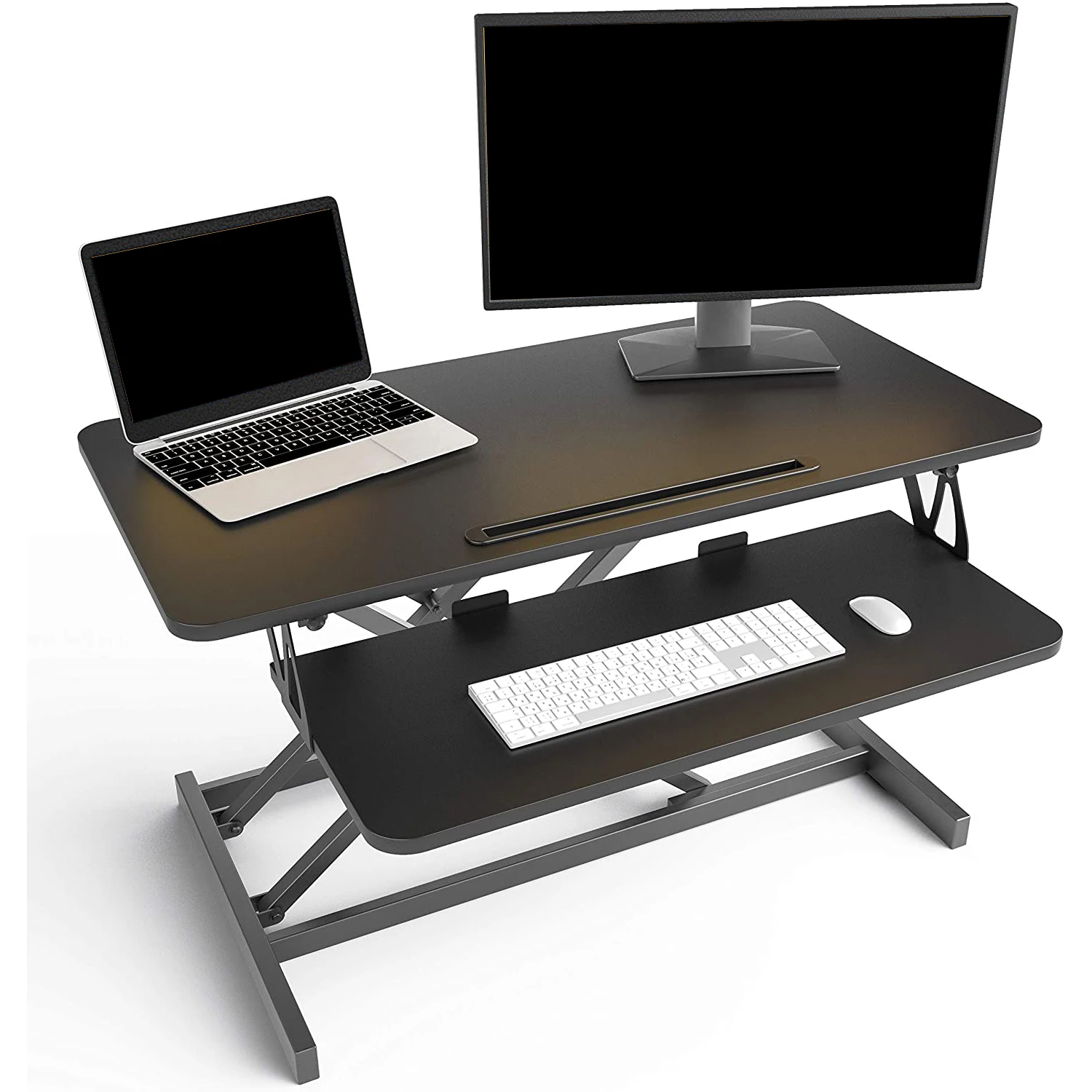 Height Adjustable Desk Sit Stand Up Office Table Design Simple Adjustable Standing Desk