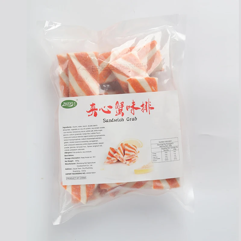 Оптовая поставка пищи, сэндвич-краб, рыба, торт, замороженные морепродукты surimi