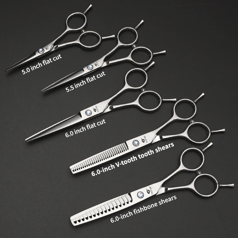 Professional scissors hair Barber shears for hair stylist household thinning scissors Barber Hair scissor