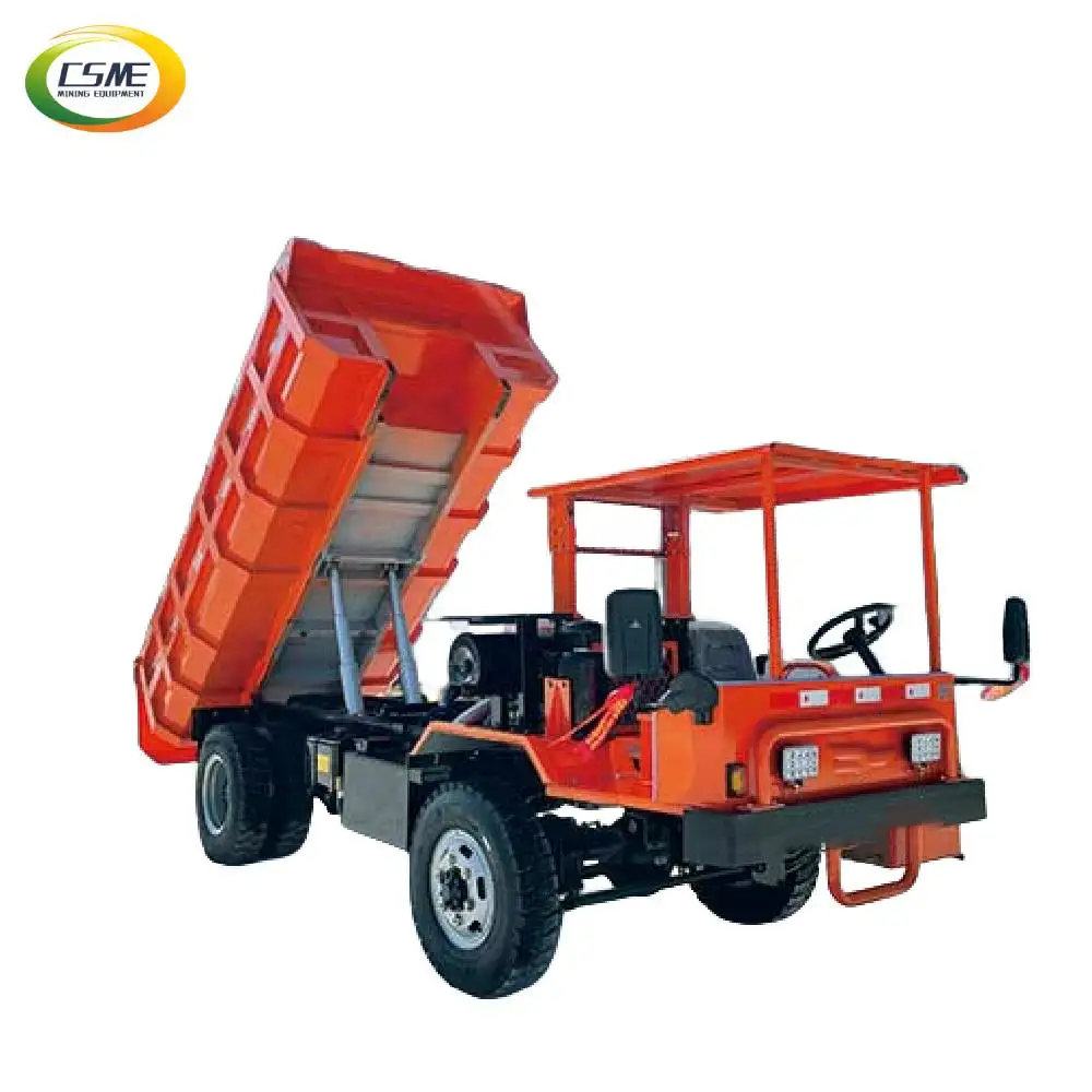 10 Tons Mining Dump Truck Mine Site Dumper 4X4 Diesel Mining Transporter