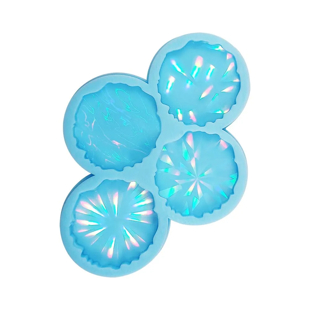 Amazon Manufacturer Direct Sales Holographic Mobile Phone Holder Epoxy Resin Craft Silicone Moulds For Ornament Making