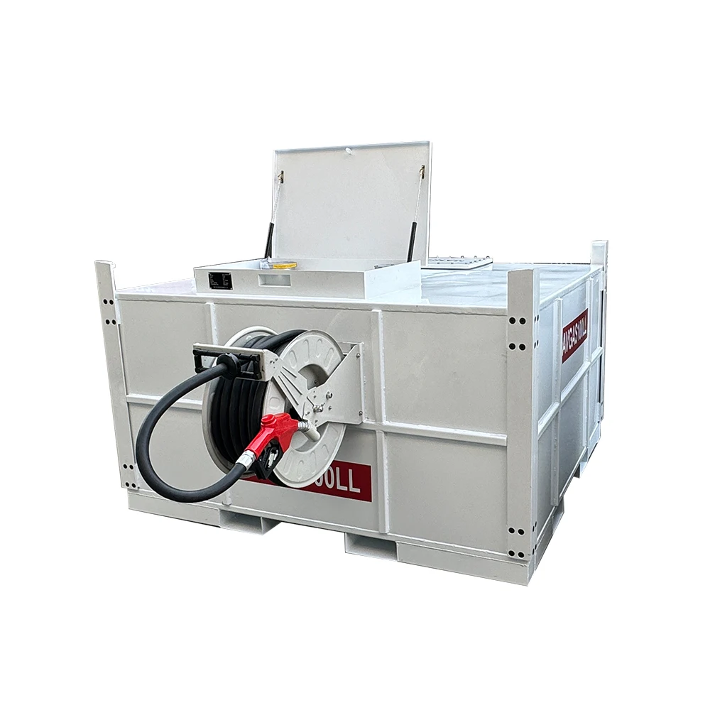 SUMAC AUTO Aboveground Double-Walled Fuel Storage Tanks with Automatic Dispensing Nozzle For On-Site Refueling