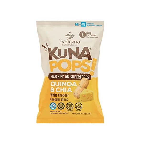 
Superfoods Snack Quinoa & Chia White Cheddar 1.2 Ounce 35G-In 