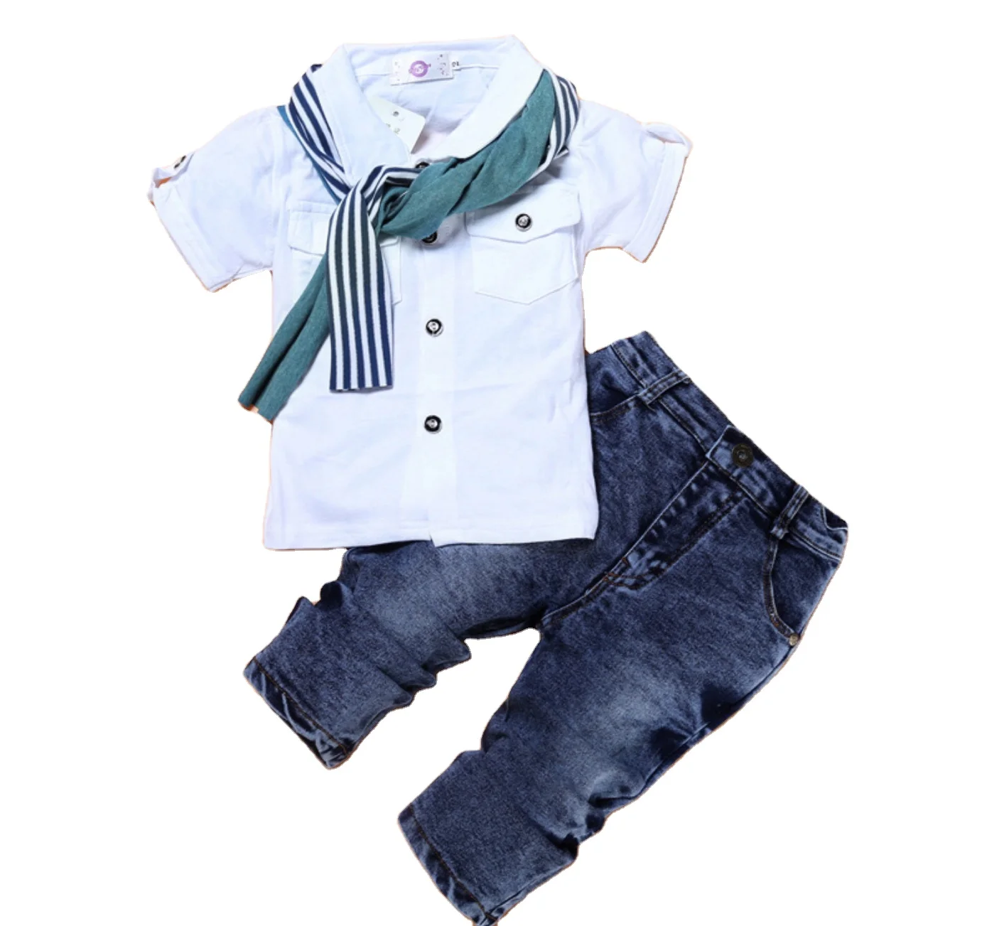 Wholesale Lots Western Kids Wear Children Boys Casual Clothes Suit