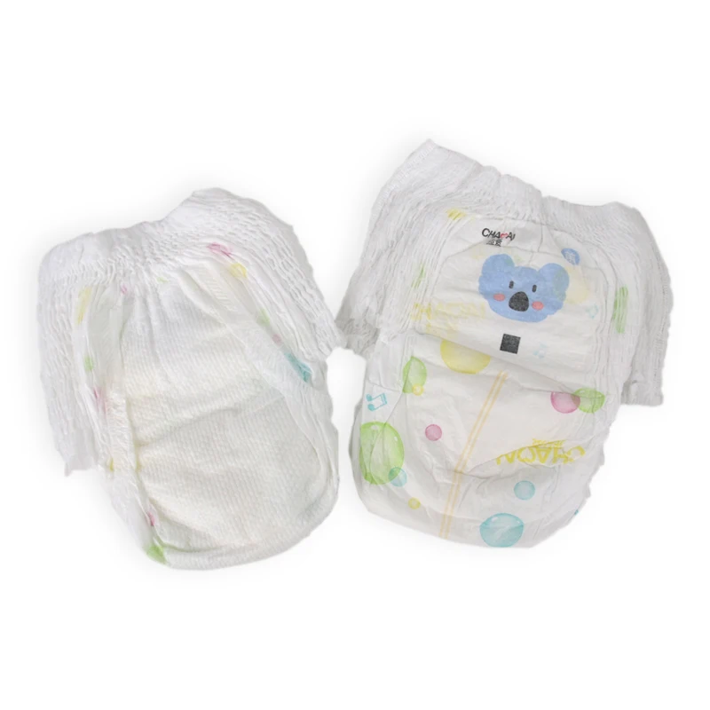 Private Label Popok dibuat di cina Free Sample Printed Disposable Baby Diapers Wholesale Warehouse In China