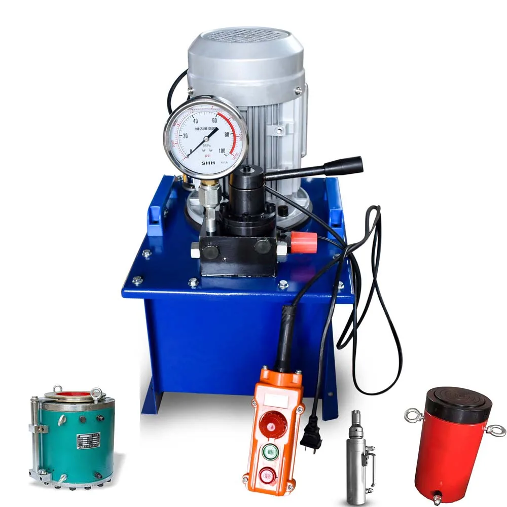 5000 psi Pompe hydraulique 220V bomba hydraulische bombas hidraulicas power team electric motor hydraulic pump 700 bar for sale