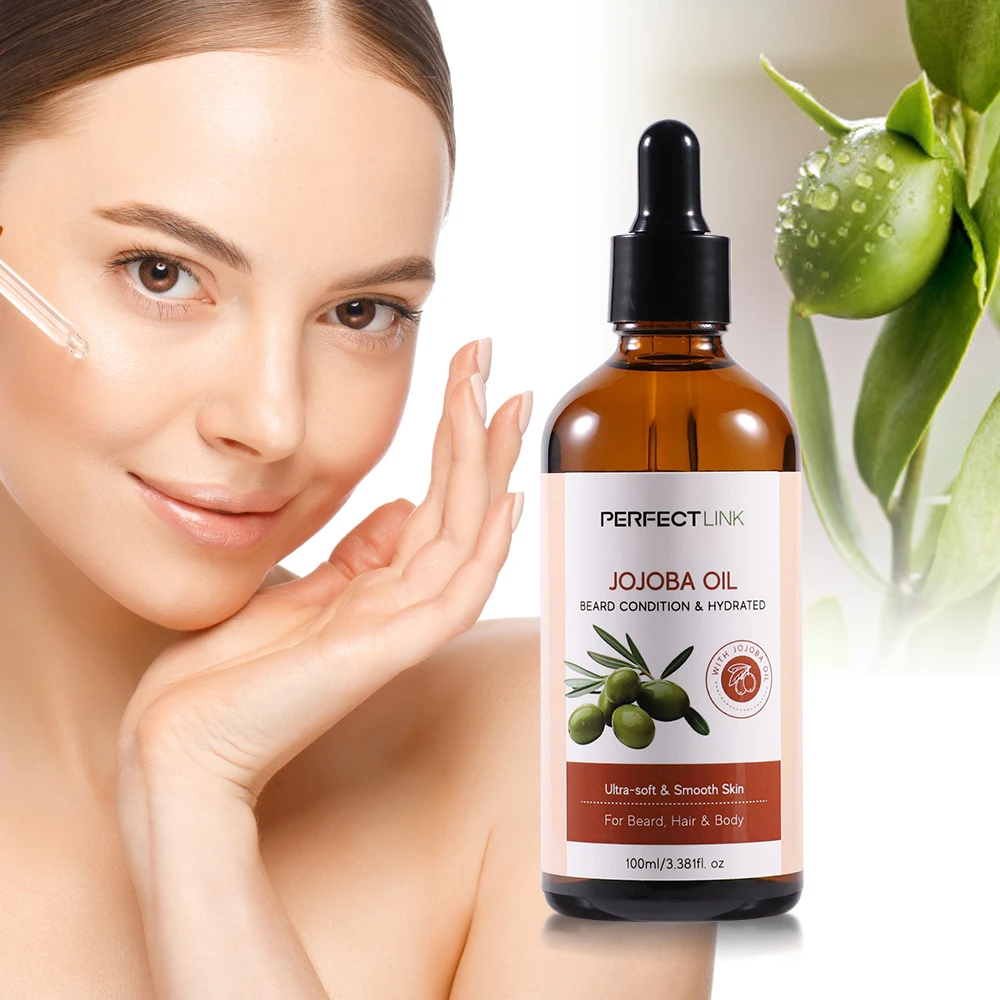 Custom Logo Organic Beard Oil & Scalp Serum Hair Extension Growth with Rosemary Macadamia Jojoba Oil