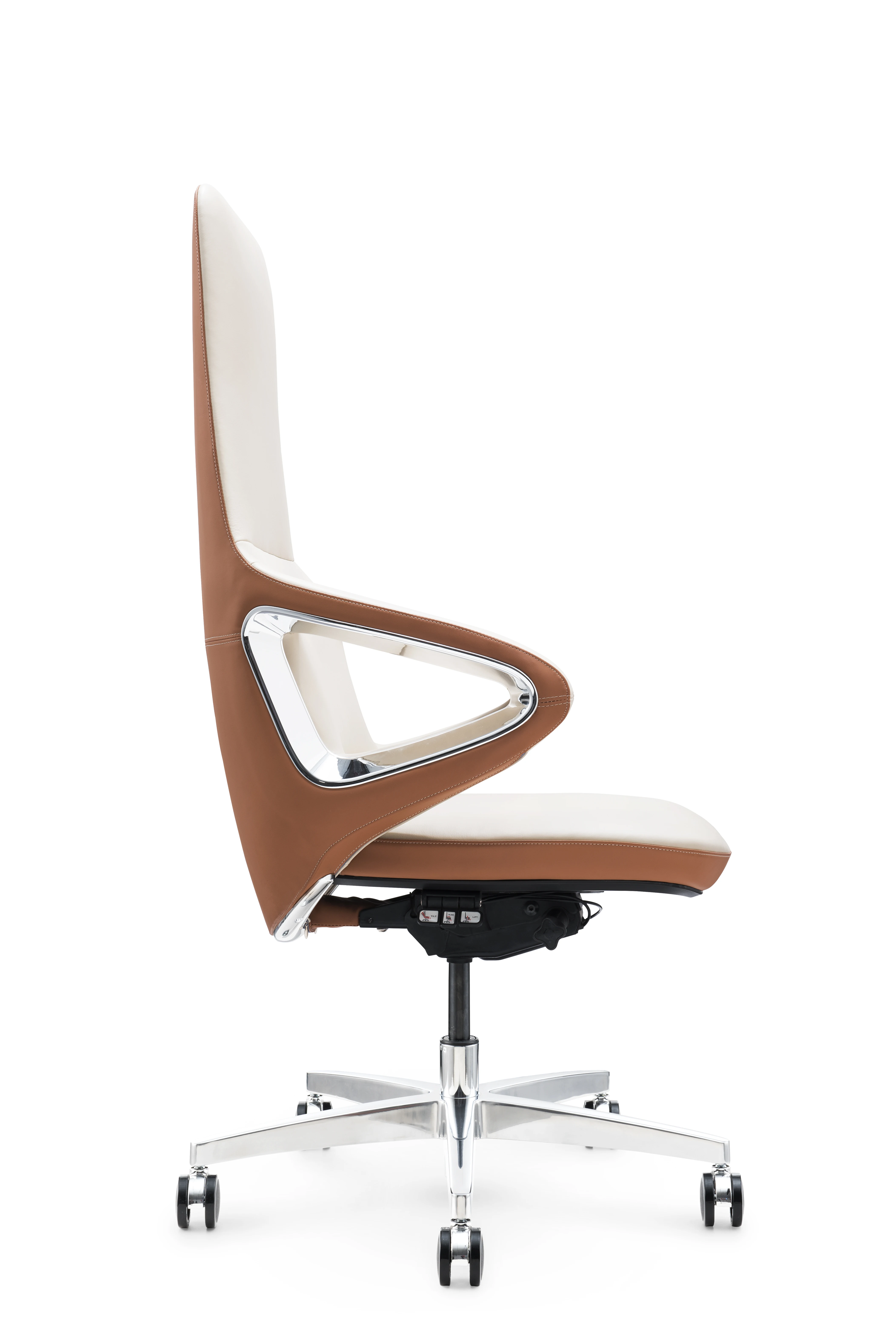 Ergonomics Office Chair Modern Boss Chair Design Leather Metal Foam Aluminium Revolving Lift Chair