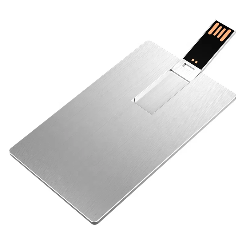  Водонепроницаемая цветная металлическая карта памяти USB 2 0 3 визитная кредитная флэш-накопитель 1 Гб 4 ГБ 8 16 32 64