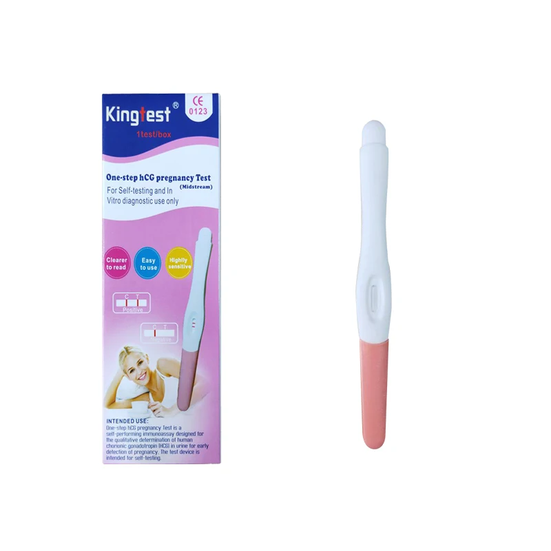 Pregnancy Test Strips Supplier Individually Wrapped Pregnancy Strips Early Home Detection Pregnancy Test Kit