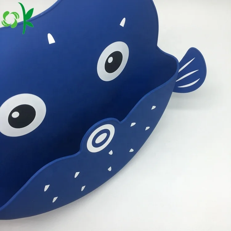 Высококачественные удобные силиконовые детские нагрудники OKSILICONE водонепроницаемые для кормления мальчиков и