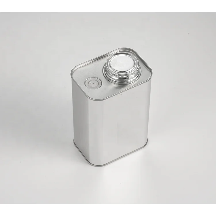 Customize 270g Degassing Valve Coffee Bean Packaging Food Grade Metal Can Rectangle Tn Can For Coffee