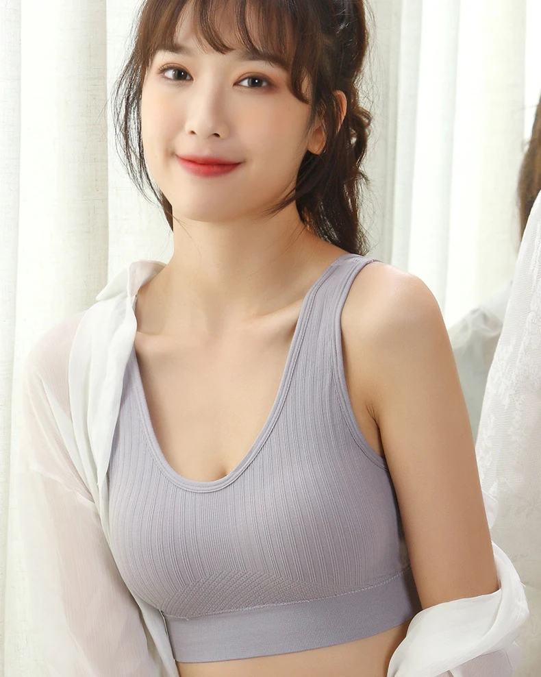 Beauty Back Tops Seamless Bra Stretch Tight Sport Bra Wearable Yoga Bra Workout Gym Fitness Custom Logo Sports Women OEM Designs