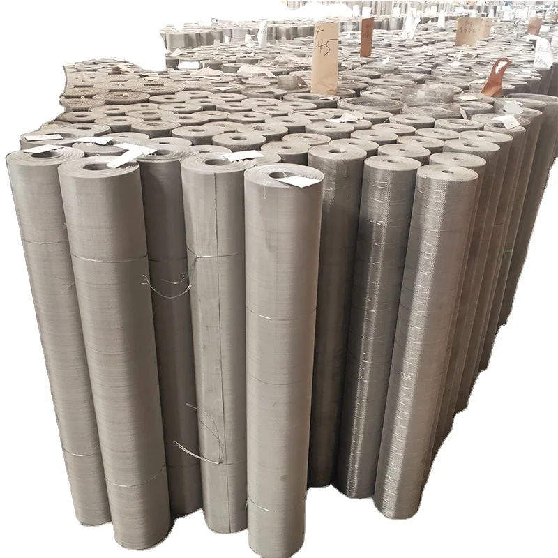 100 Mesh 150 Micron Titanium Wire Mesh Expanded Titanium Metal Mesh