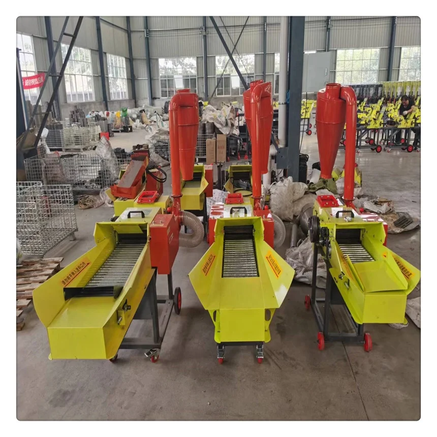 Small chaff slicer straw breaker hay cutter grain grind crusher on sale