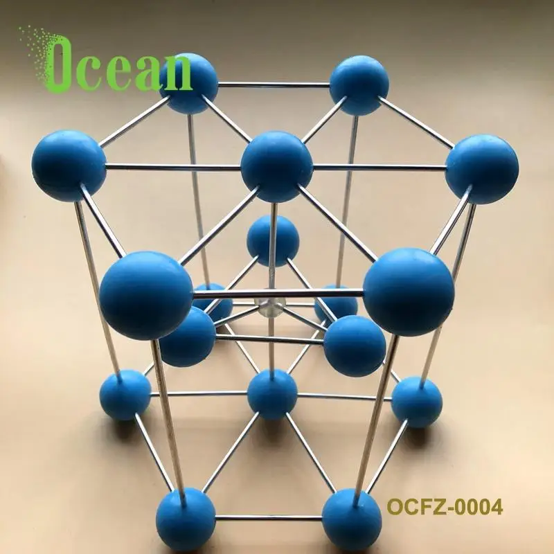 The crystal structure model ,Magnesium for chemical study