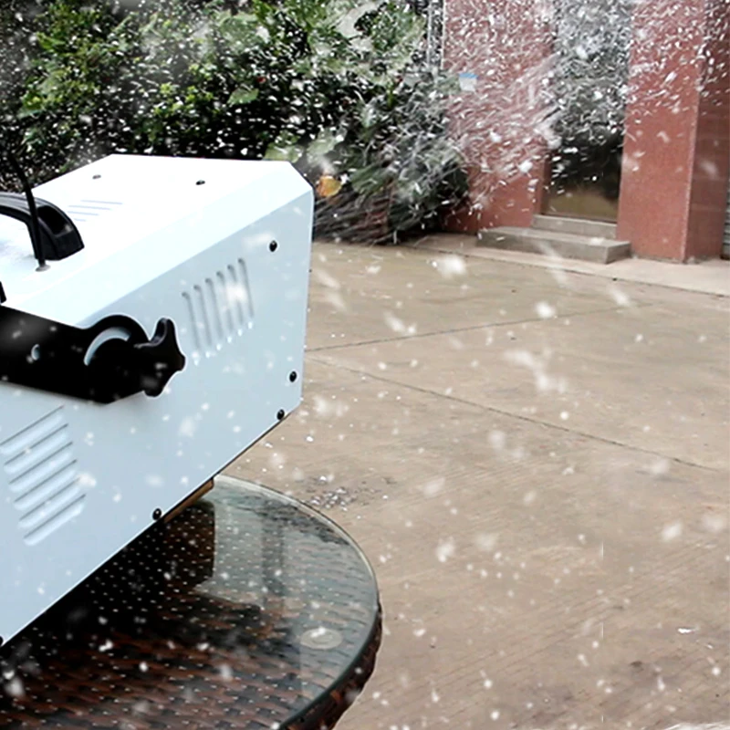 1500w snow machine stage effect romantic atmosphere wedding Christmas party event DMX512 artificial snow machine