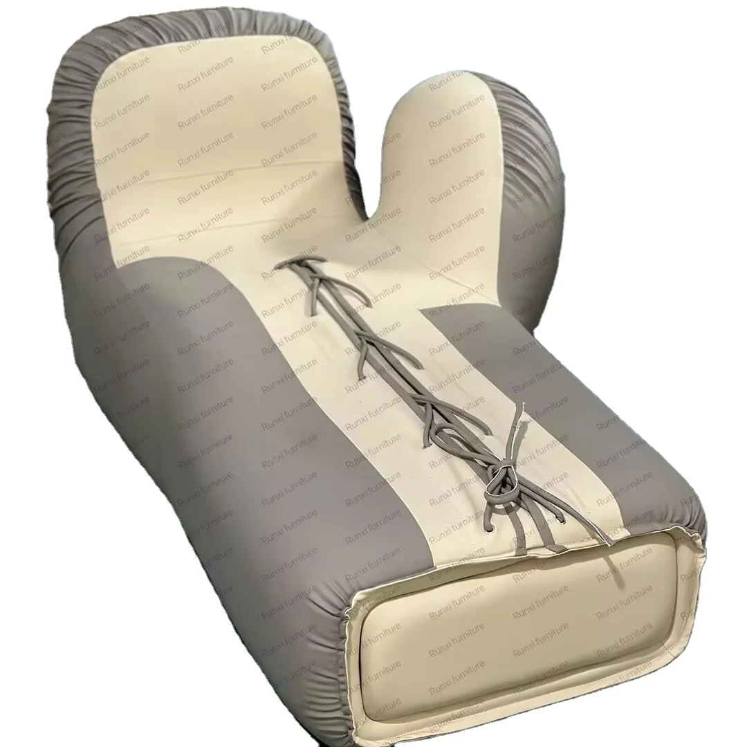 RUNXI Germany vintage Imported Internet Celebrity Boxing Gloves Soft Cover Designer Lounge Chair Living room Sofa Apartment