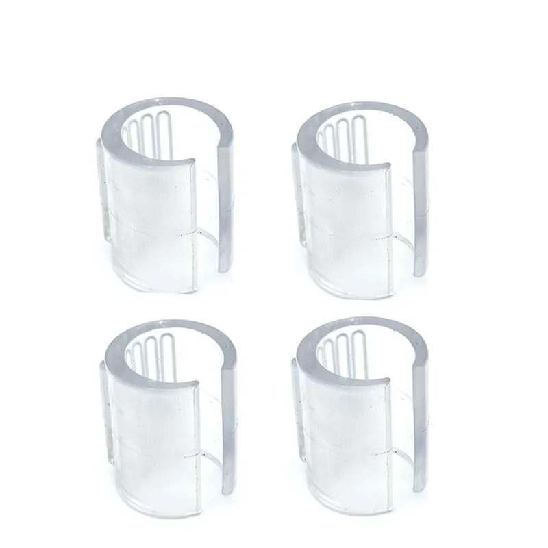 Sled Chair Glides PVC Rectangle Chair Legs Tips Nonslip Floor Protectors Sled Base Chair Glide