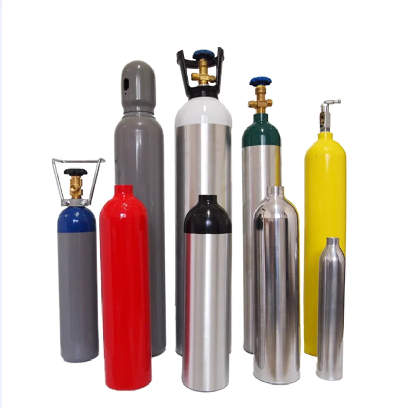250bar Aluminum 10L CO2 Oxygen Cylinder