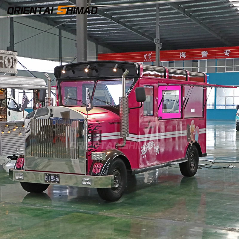 coffee fast electric mobile cart food truck catering food trailer