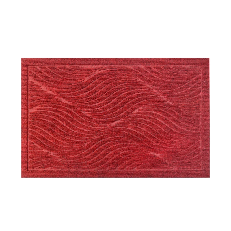 Hot Sale Factory Dust Control Embossed Pattern Door mat TPE door mat