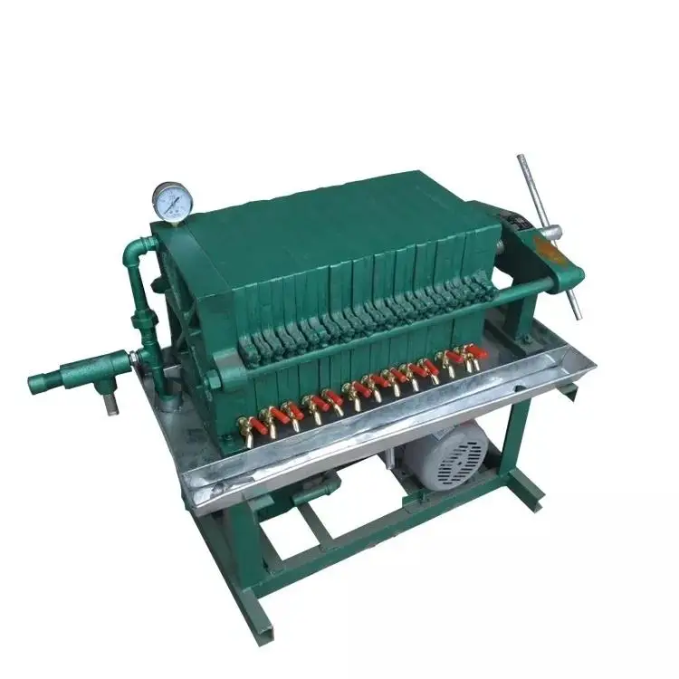 Professional Stainless steel and carbon steel Edible oil production line Filter cloth plate and frame filter For Sale